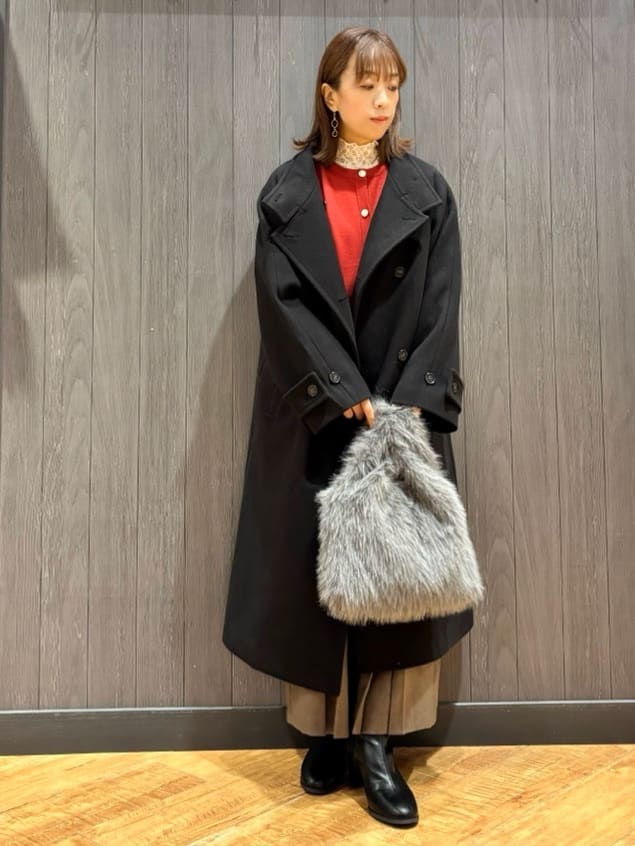 meiさんの「SHOO･LA･RUE｜【S-LL】上品なレースハイネックトップス」を使ったコーディネート