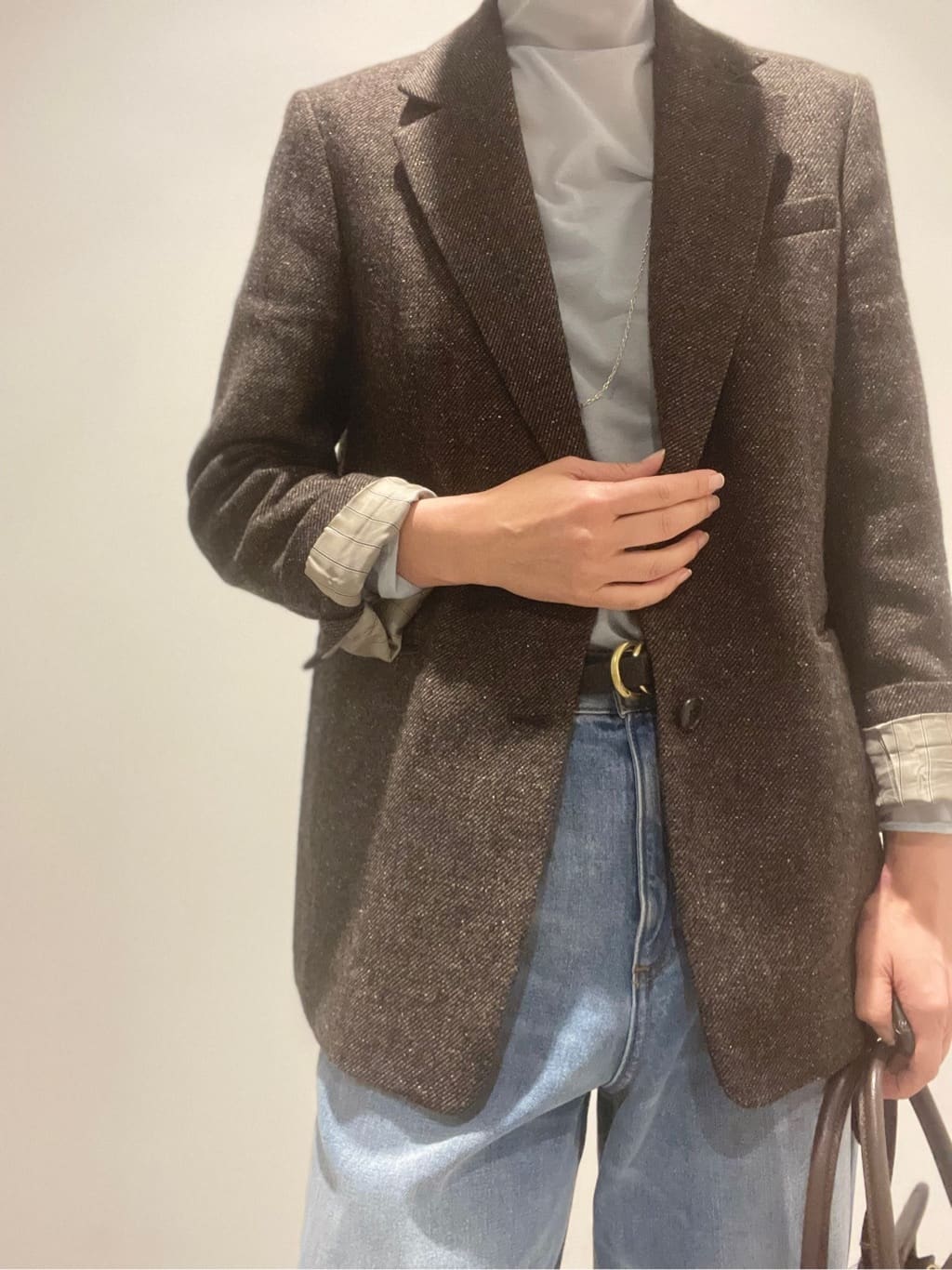 Annさんの「DRESSTERIOR｜【シアー素材】シアータートルトップス」を使ったコーディネート