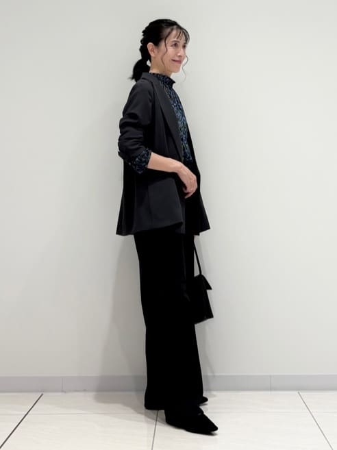 kayoさんの「INDIVI｜【軽く羽織れる！】ダブルジャケット」を使ったコーディネート