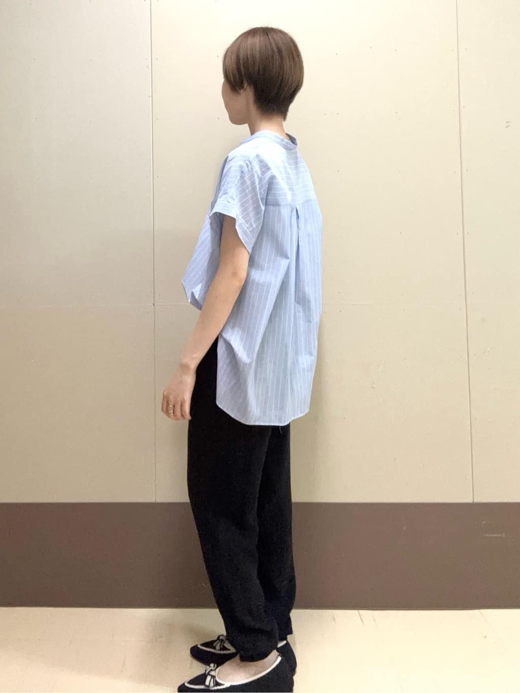 mioさんの「UNTITLED｜【洗える！快適！】リサイクルニットリボンパンプス」を使ったコーディネート