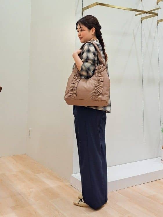 ふるさんの「grove｜最終お値下げ！！【人間工学】つつまれフィットバレエシューズ （抗菌防臭加工裏地使用）」を使ったコーディネート