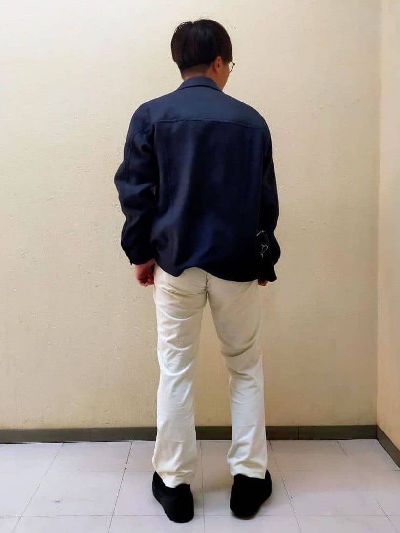nerさんの「TAKEO KIKUCHI｜ストレッチ テーラードＴシャツ」を使ったコーディネート