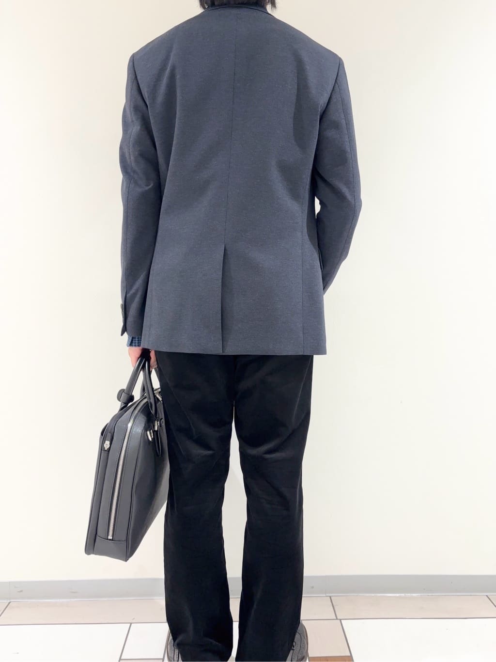 及川さんの「TAKEO KIKUCHI｜【None Of Stress】アクティブジャージ 千鳥 ジャケット」を使ったコーディネート