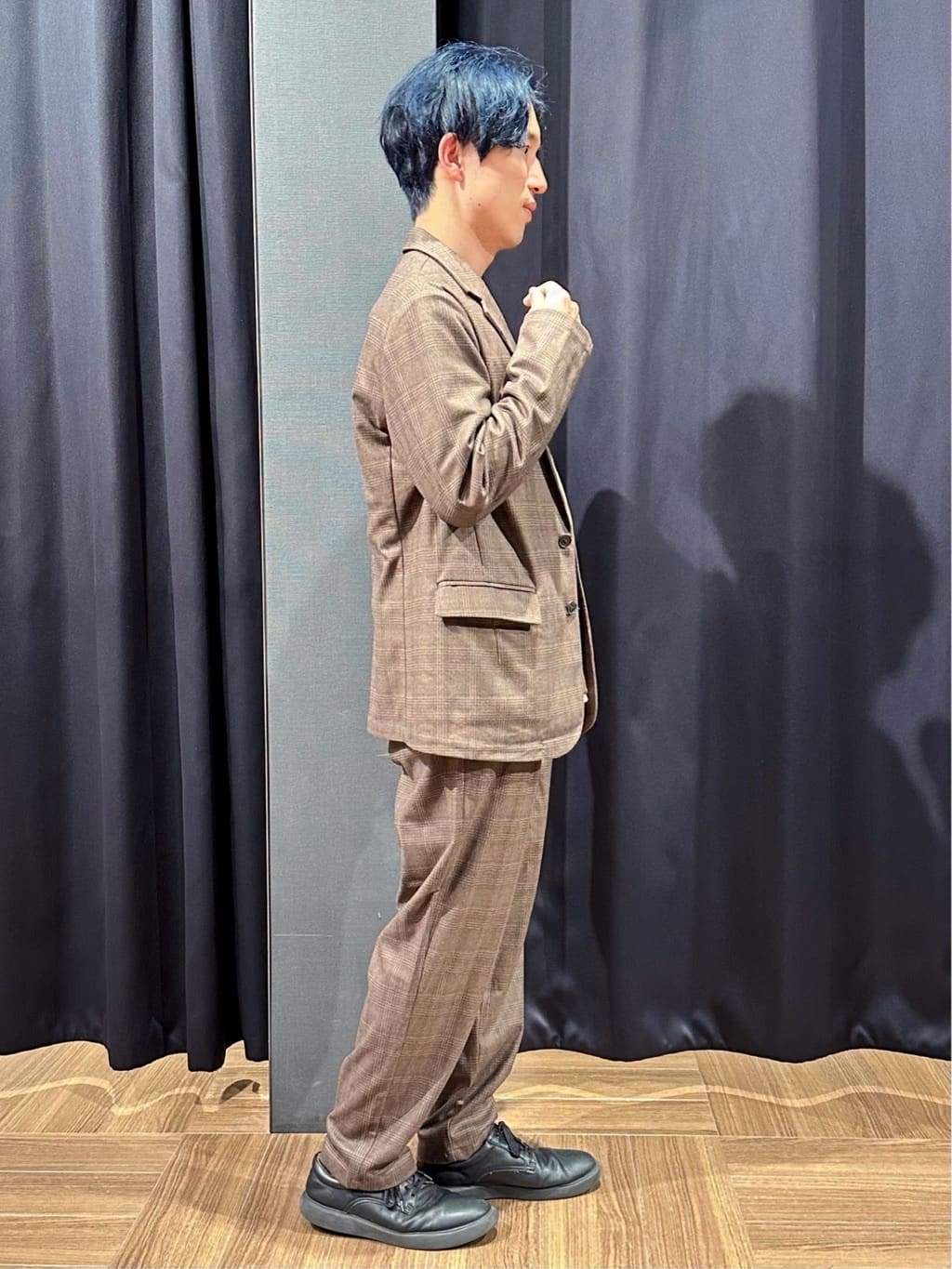 tomoyaさんの「THE SHOP TK｜ホームスパンジャージジャケット【セットアップ可/洗濯機OK】」を使ったコーディネート
