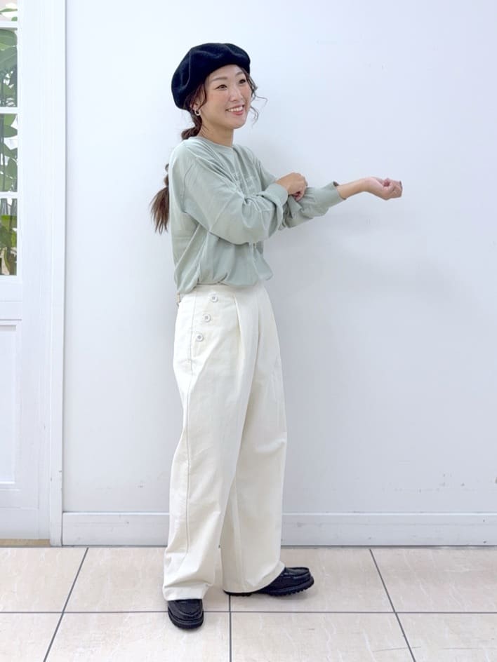 Osawaさんの「Dessin｜【セットアップ可・洗える】マリンコーデュロイパンツ」を使ったコーディネート