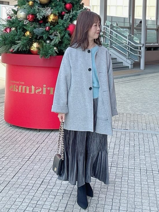 makiさんの「UNTITLED｜【ミディ丈/軽やか】セミラグランリバー コート」を使ったコーディネート