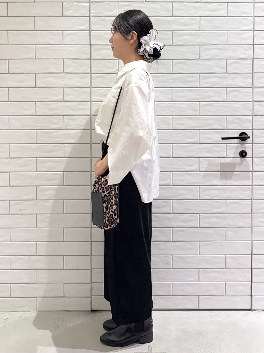 ayumiさんの「OPAQUE.CLIP｜フォルムデザインシャツ【洗濯機OK】」を使ったコーディネート
