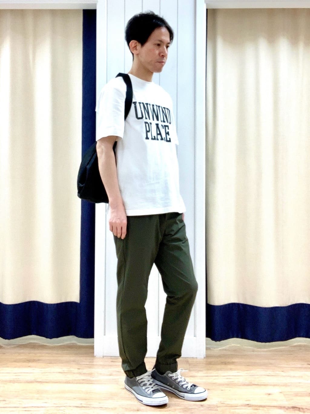 Takaさんの「Dessin｜【洗える】オーガニックコットン ロゴプリントTシャツ」を使ったコーディネート