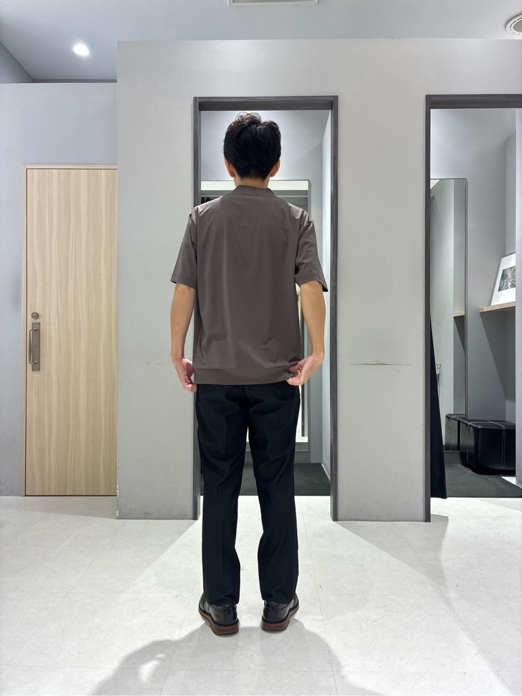わいずみさんの「TAKEO KIKUCHI｜【360&deg;ストレッチ／セットアップ対応】None Of Stress ジャケット」を使ったコーディネート