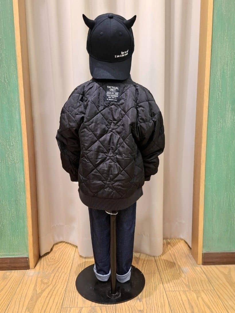 haruさんの「SHOO･LA･RUE｜【100-150cm/リンク可】シンプルだから使いやすい カラーニット」を使ったコーディネート