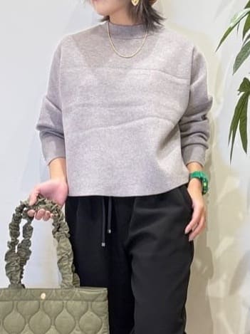 misakiさんの「SHOO･LA･RUE｜【S-LL/股上深め】裏起毛スマートイージーパンツ」を使ったコーディネート