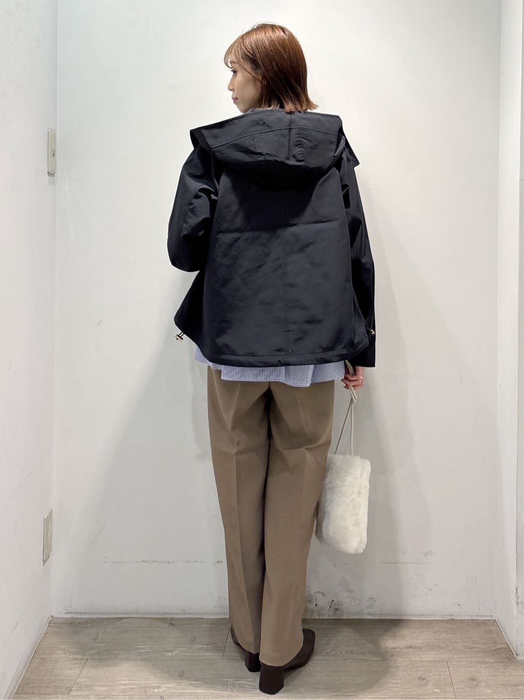 ぶまりんさんの「OPAQUE.CLIP｜《ツインセット》マウンテンパーカー&times;キルティングベストライナー【撥水／洗濯機OK】」を使ったコーディネート