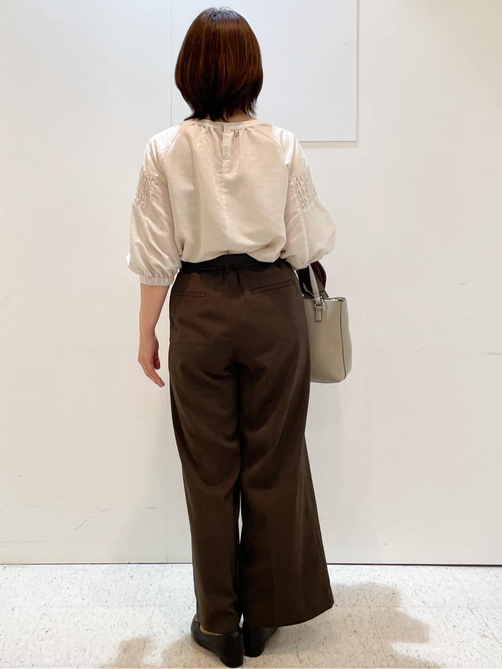 めいさんの「Reflect｜【一枚で着映える◎】レオパード風ジャカードブラウス」を使ったコーディネート