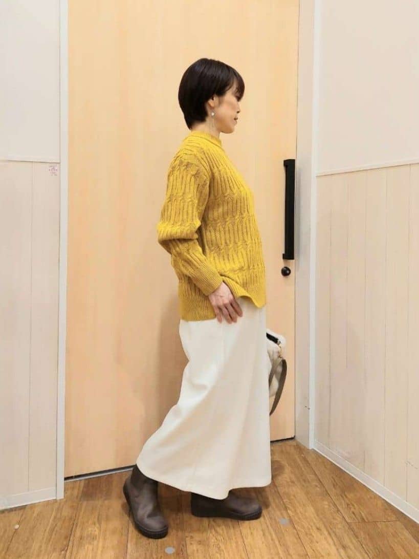 Kさんの「SHOO･LA･RUE｜【洗濯機可/撥水】フェイクファーフード ロングダウン」を使ったコーディネート