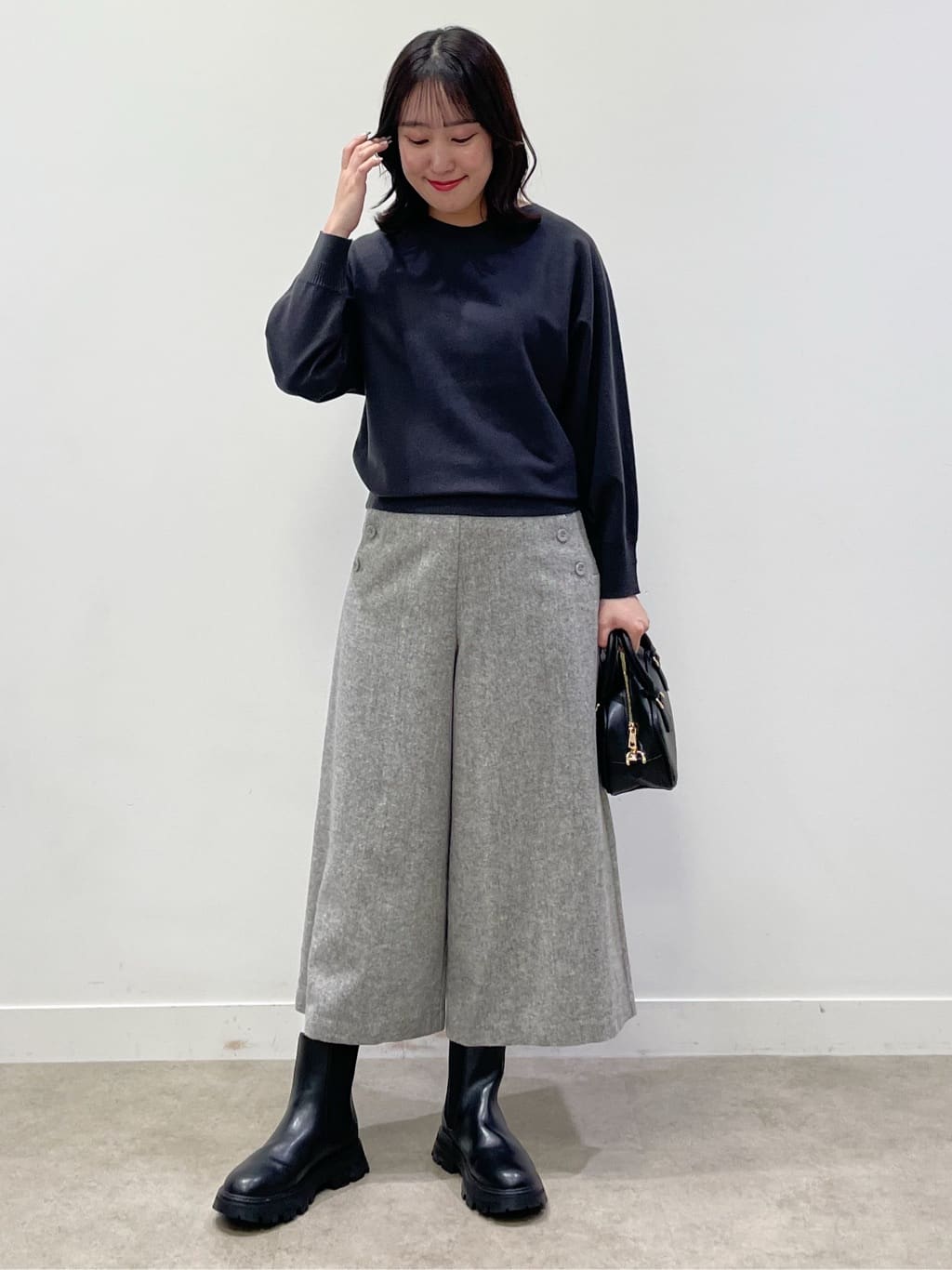 yukariさんの「Dessin｜【撥水・2WAY】ミュラーダウンコートミドル丈」を使ったコーディネート