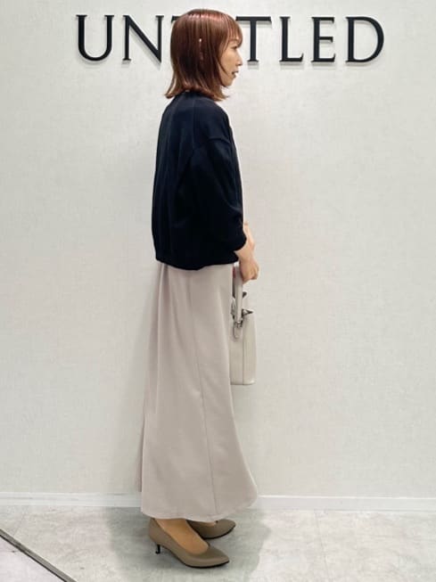 Miwaさんの「UNTITLED｜【追加】ライトダブルリングネックレス」を使ったコーディネート
