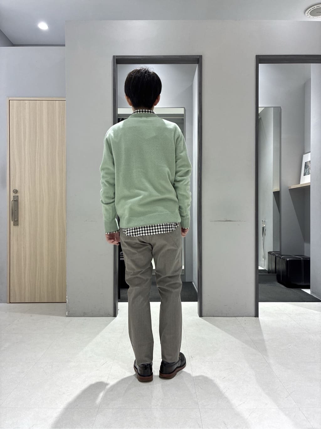 わいずみさんの「TAKEO KIKUCHI｜【None Of Stress】ストレッチ ダウンブルゾン」を使ったコーディネート
