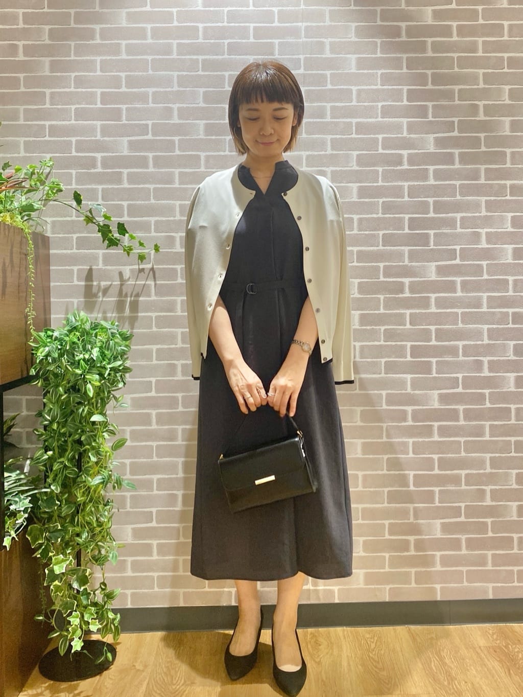 AKKOさんの「UNTITLED｜【UV/はっ水】リラククールワンピース」を使ったコーディネート