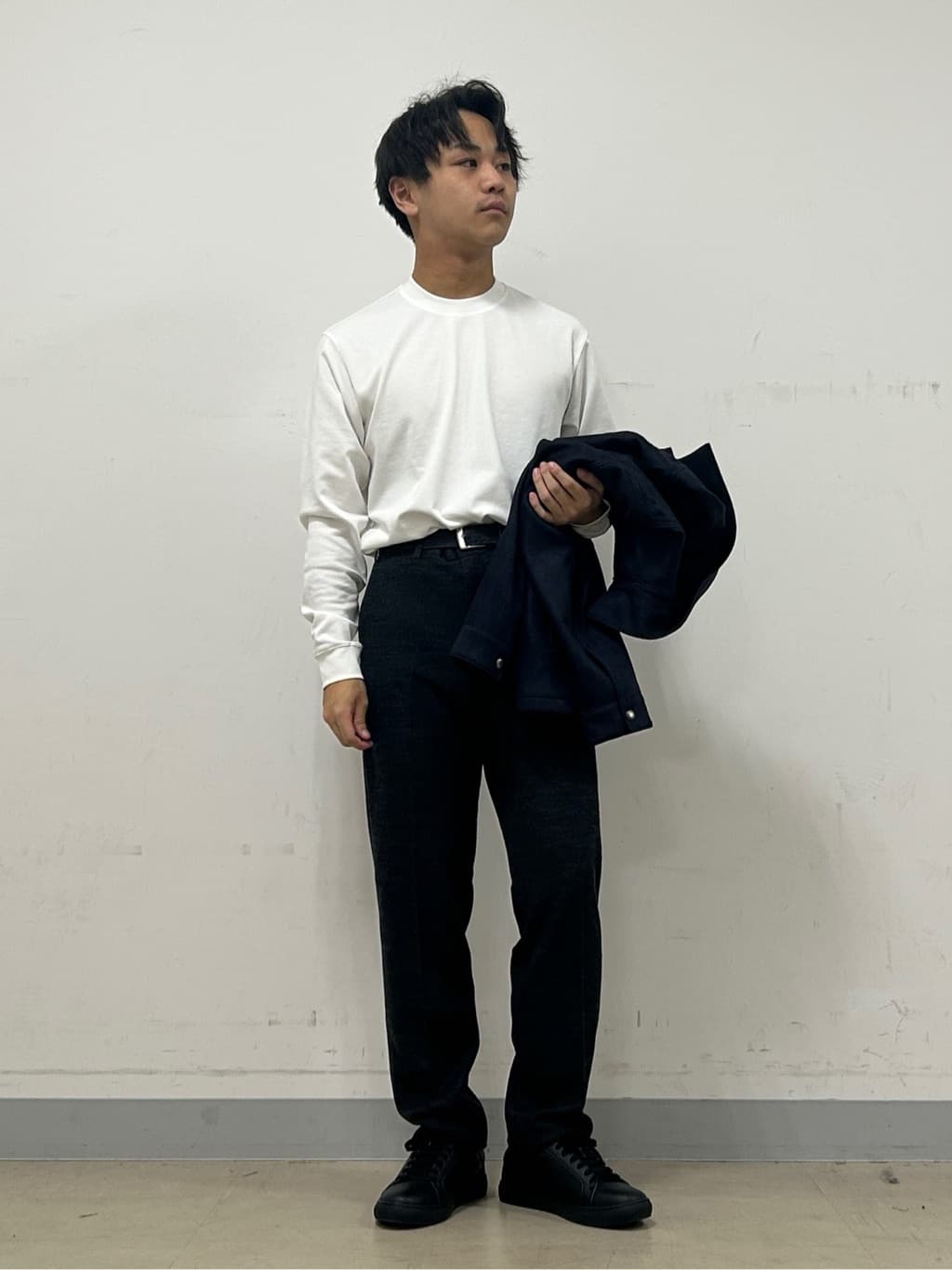 Hiroさんの「TAKEO KIKUCHI｜ストレッチ テーラードＴシャツ」を使ったコーディネート