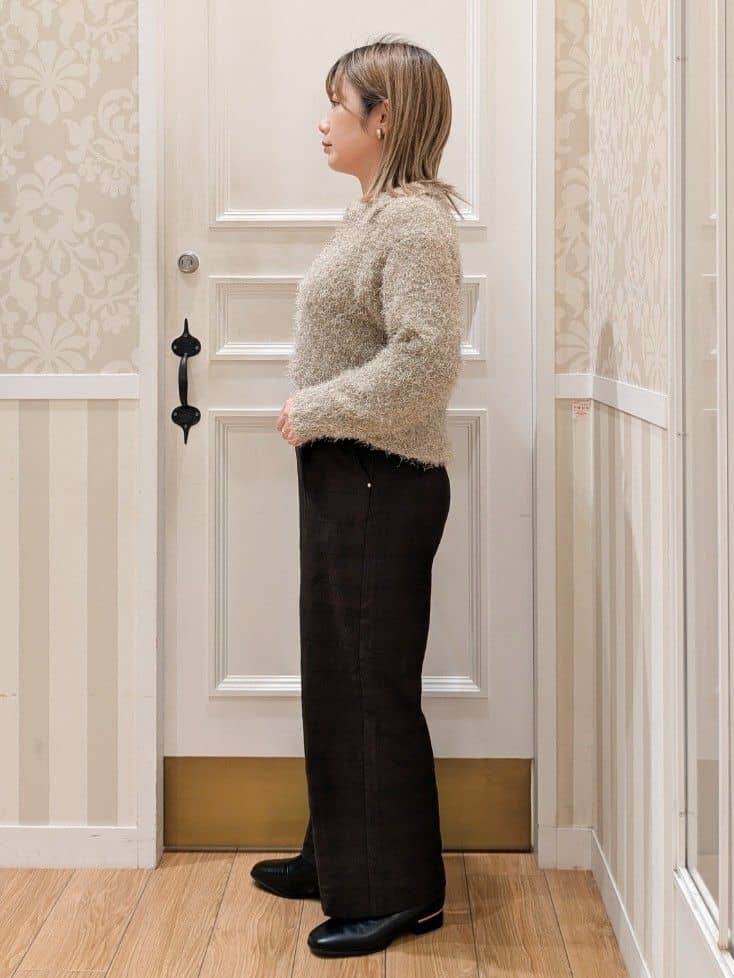 minさんの「grove｜クラシカルな佇まい 大人のステンカラーロングコート」を使ったコーディネート