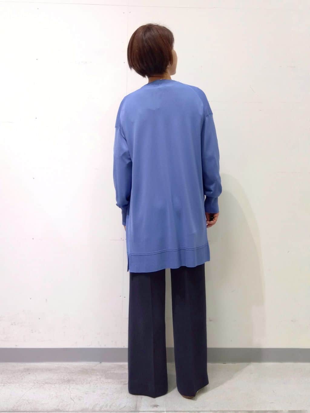 Kさんの「INDIVI｜【着る日傘／遮熱／UVケア】ワイドパンツ」を使ったコーディネート