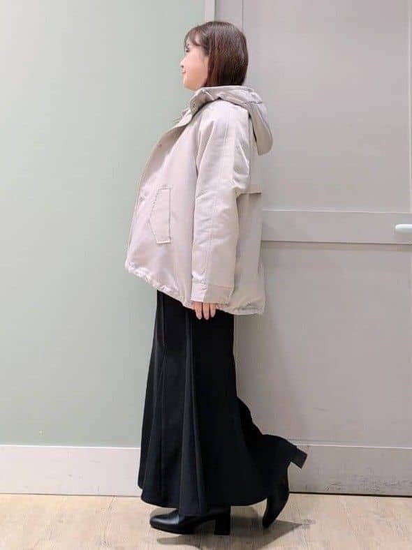 チグ♪さんの「grove｜【名品アウター/3WAY・はっ水】ボアライナー付マウンテンパーカ」を使ったコーディネート