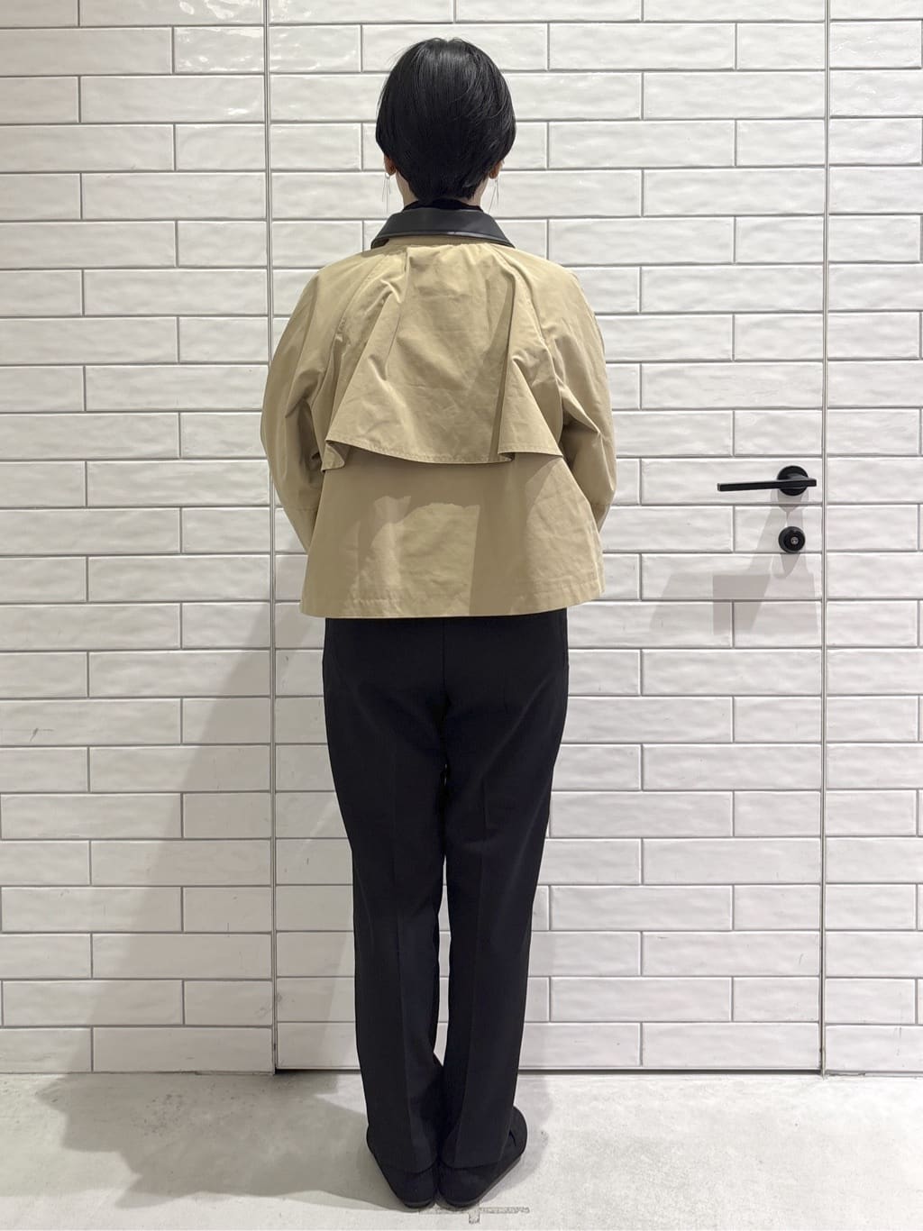 ayumiさんの「OPAQUE.CLIP｜シアーハイネックトップス【洗濯機OK】」を使ったコーディネート