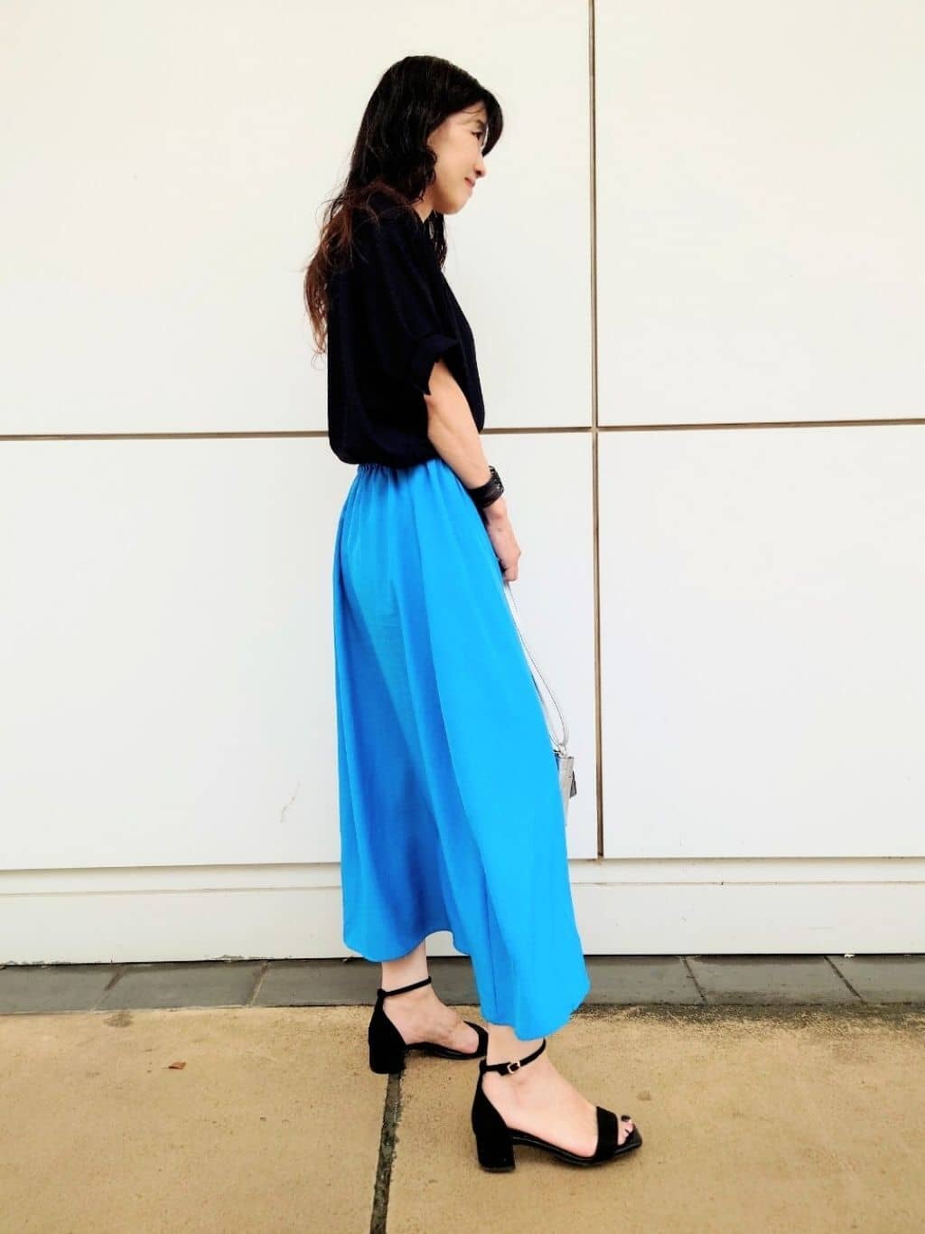 maimai*さんの「SHOO･LA･RUE｜【洗える】お袖のタックがアクセント インせず着られる さらさらドルマントップス」を使ったコーディネート