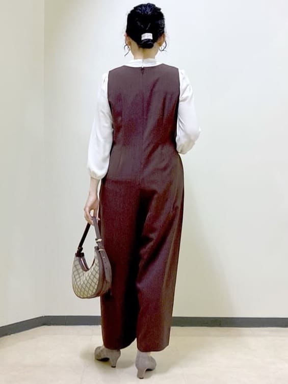  beni_gingerさんの「Reflect｜【SS-4Lサイズ】スタンドネックブラウス」を使ったコーディネート