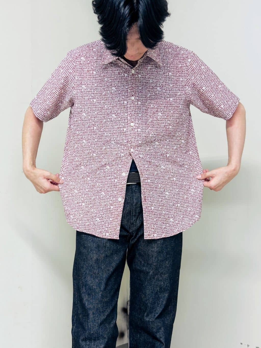 ryoさんの「TAKEO KIKUCHI｜【モンスターストレッチ】日本製 ワンウォッシュ デニムパンツ」を使ったコーディネート