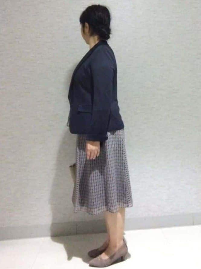sakoさんの「Reflect｜【SS-4Lサイズ】匠ジャケット／ベーシックテーラード／WEB先行カラーあり」を使ったコーディネート
