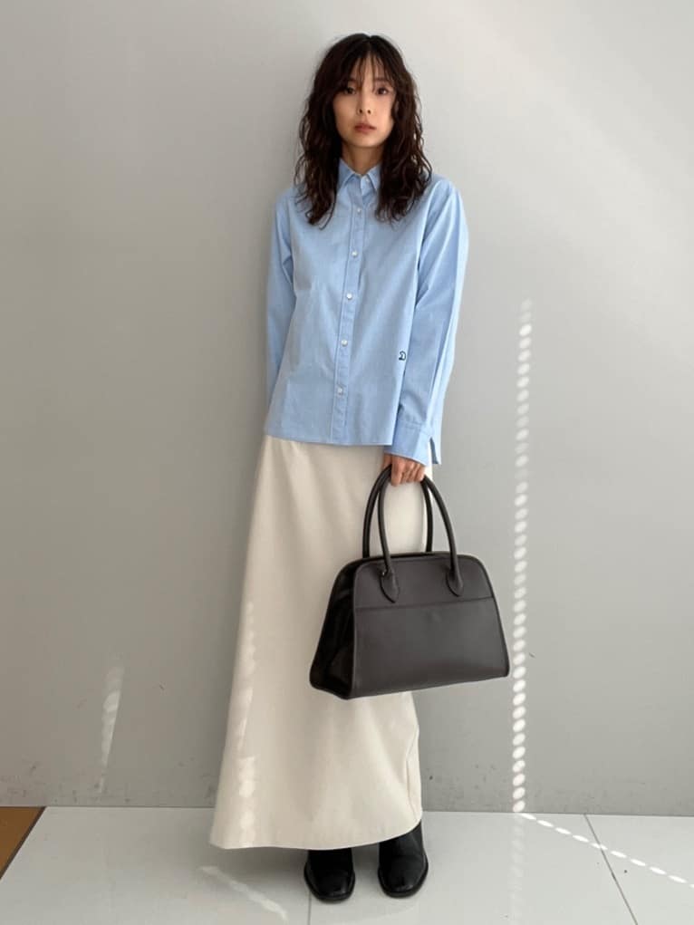 misaさんの「DRESSTERIOR｜【ウォッシャブル/美シルエット】ライト トレンチコート」を使ったコーディネート