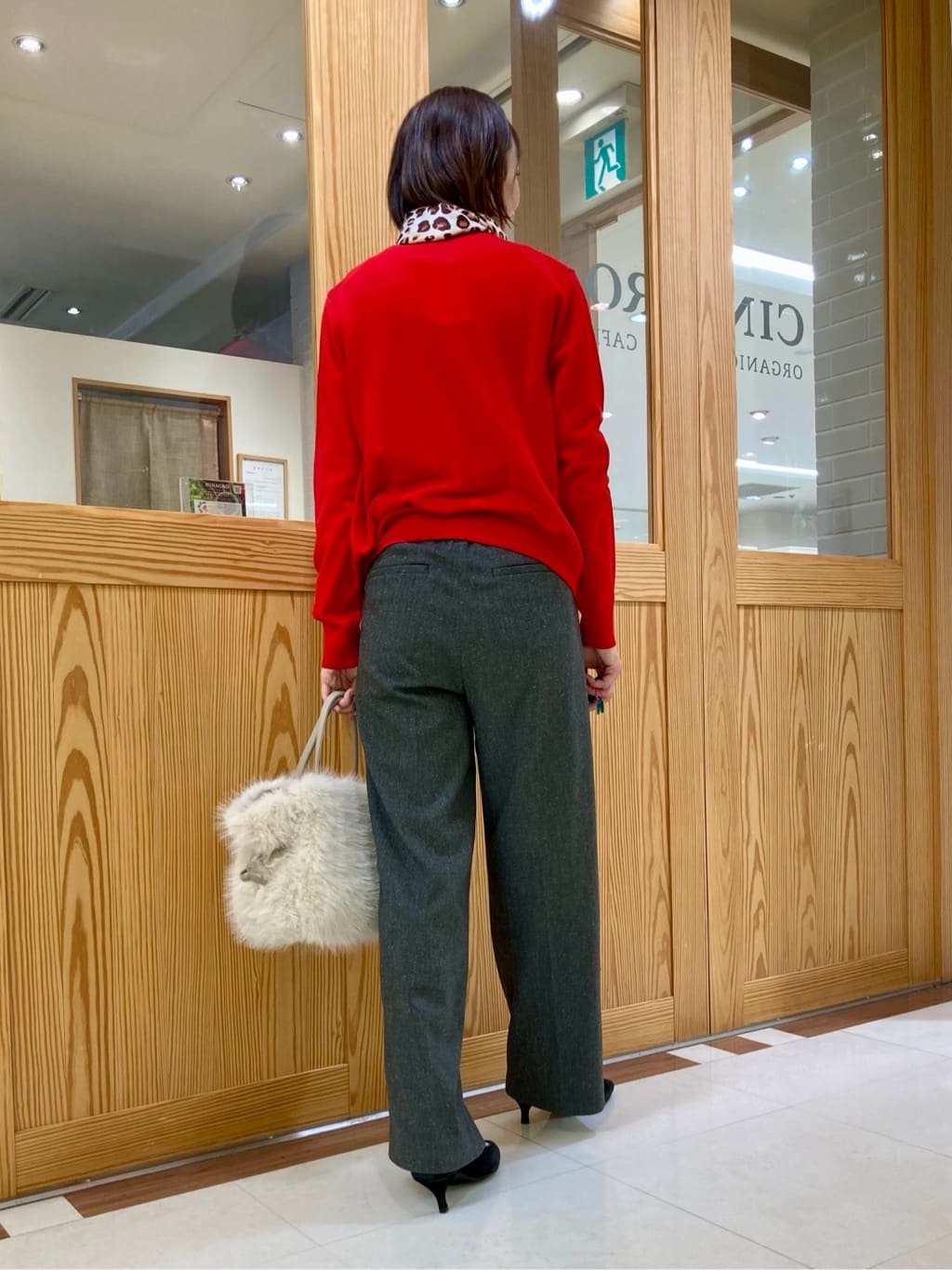 ゆうさんの「UNTITLED｜【アンサンブル可/洗える/ウール100%】クルーネックウールニット」を使ったコーディネート