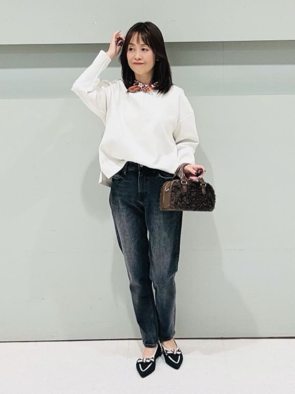 makiさんの「UNTITLED｜【セットアップ可/洗える】ダンボールジャージ プルオーバー」を使ったコーディネート