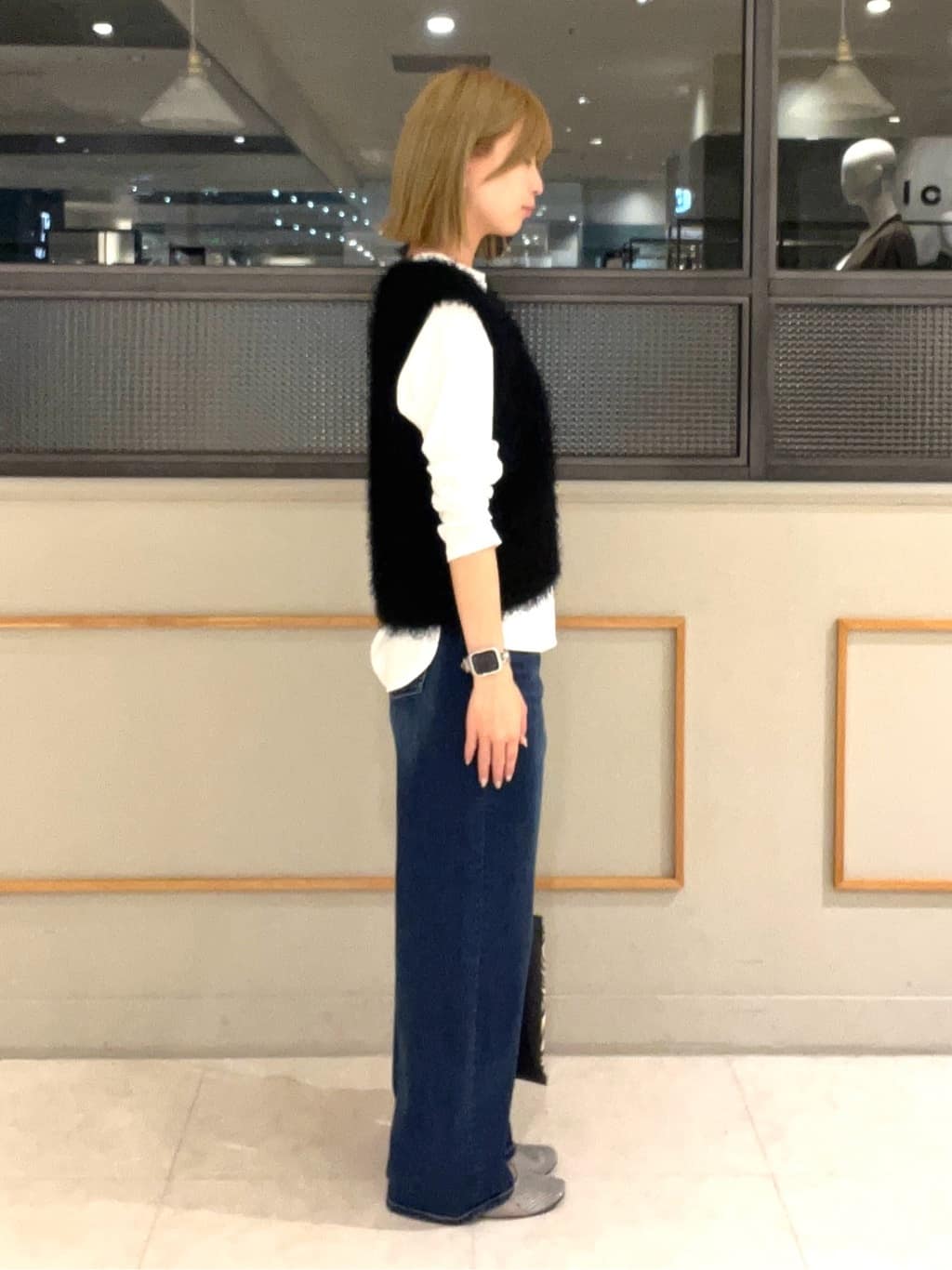 kumiさんの「INDIVI｜【UVケア】プリントフォトロングTシャツ」を使ったコーディネート