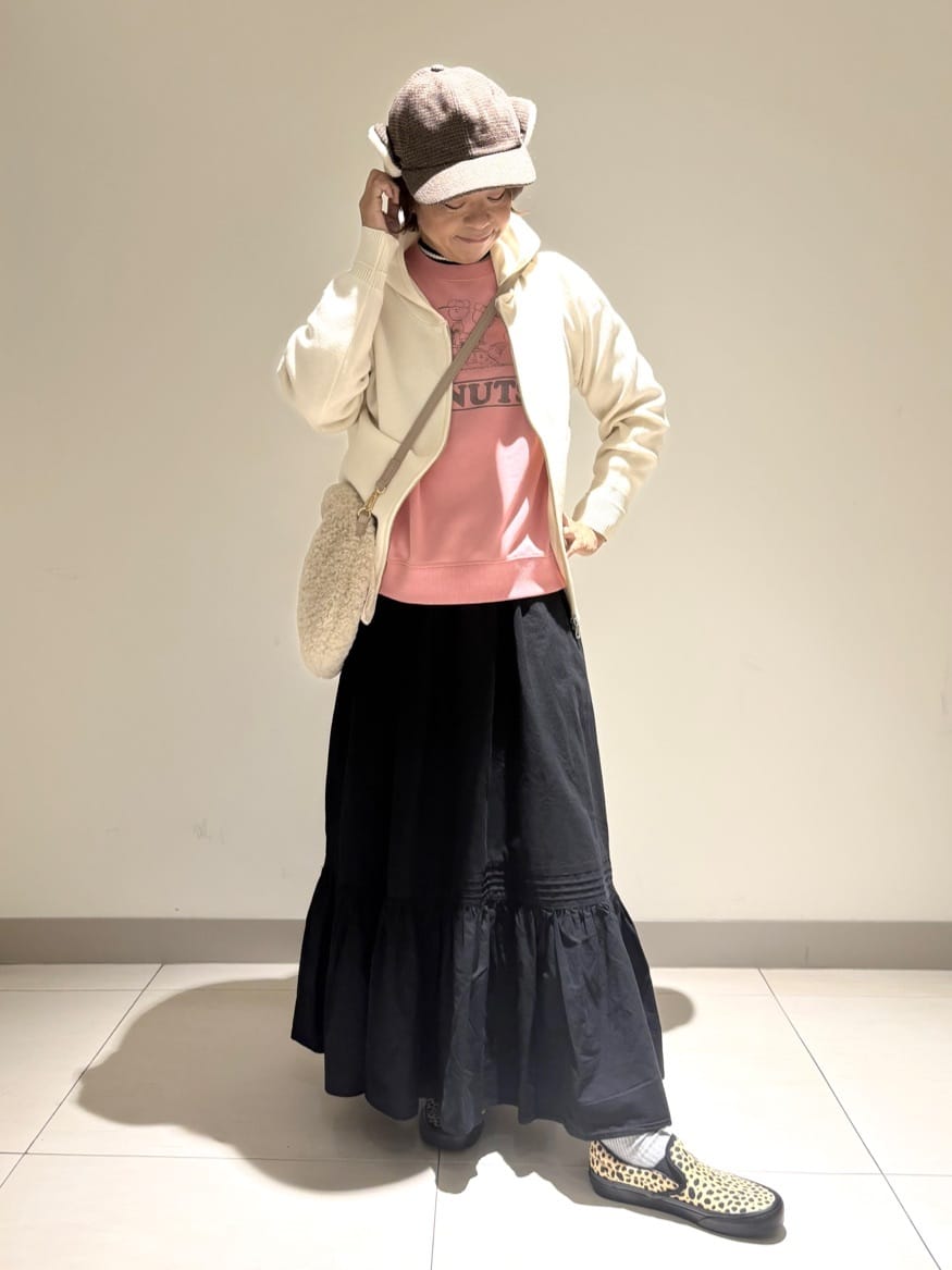 Haruさんの「Dessin｜【洗える】リブタートルネックニット」を使ったコーディネート