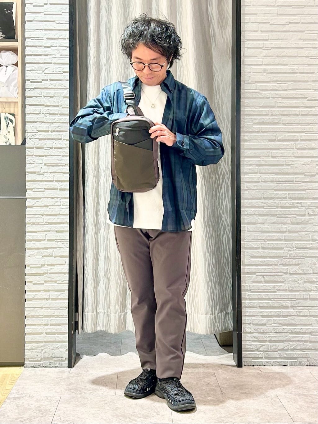 KENJI Iさんの「THE SHOP TK｜ドレスクールシャツ　【イージーケア/通気性/速乾】」を使ったコーディネート