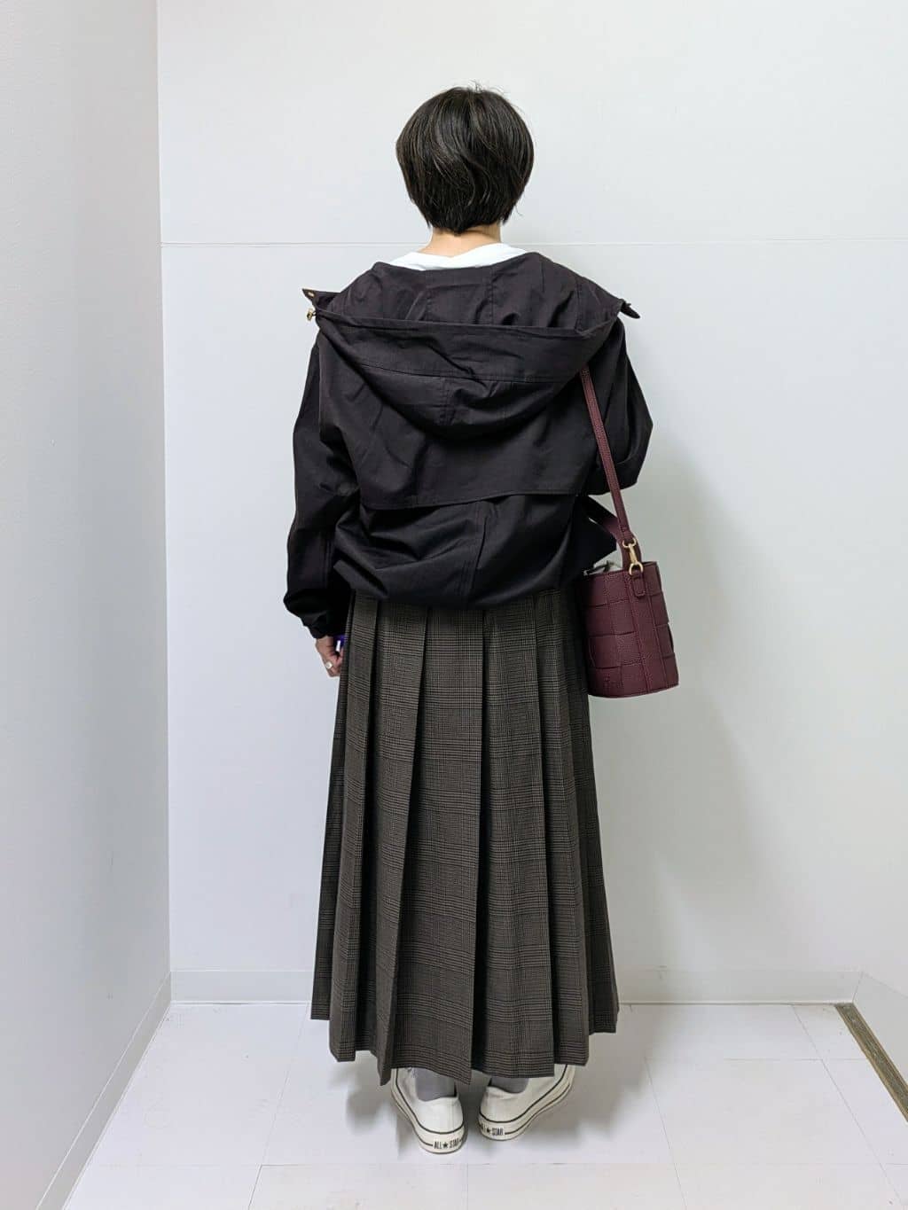 Asaさんの「Dessin｜【洗える】ワイドプリーツスカート」を使ったコーディネート