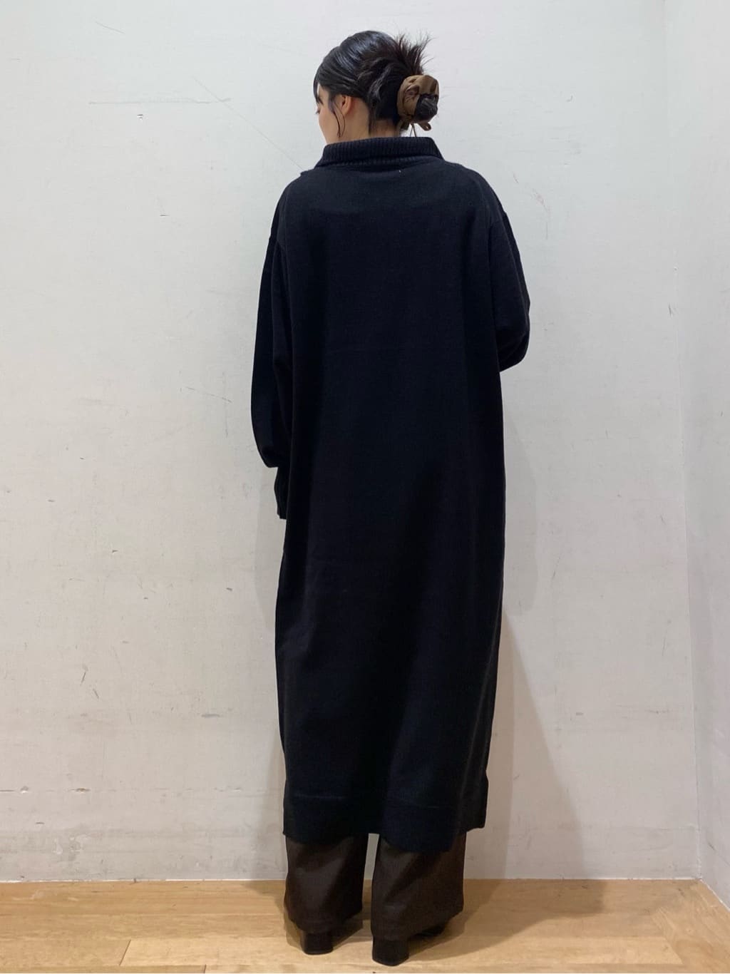 みなみさんの「OPAQUE.CLIP｜メランジ カーヴィーパンツ【洗濯機OK】」を使ったコーディネート