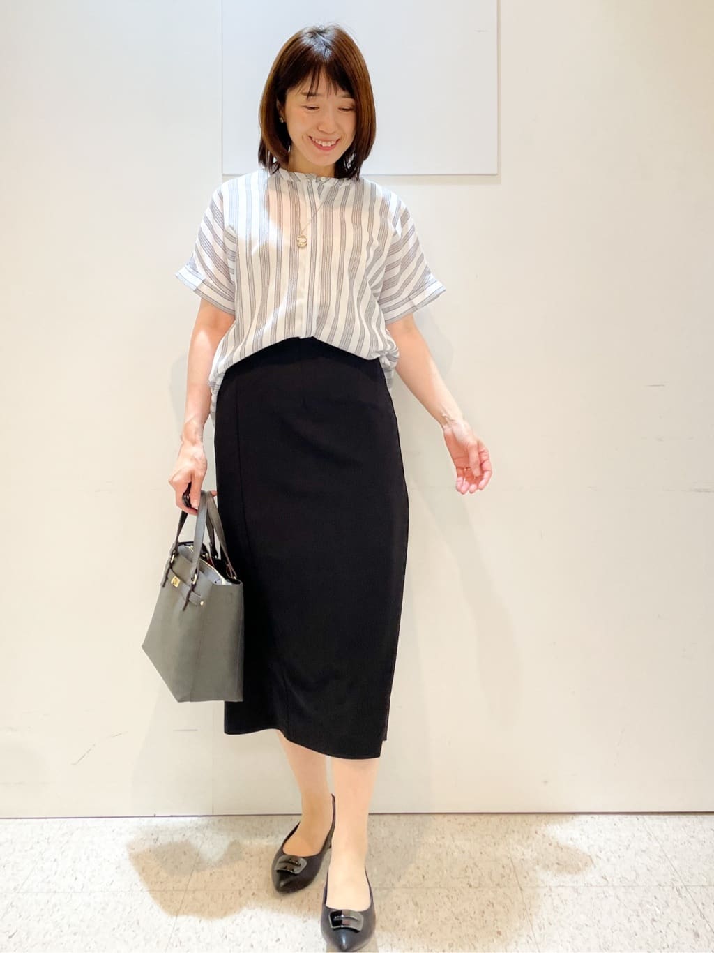 めいさんの「Reflect｜【パンツにもスカートにも合わせやすい◎】ライティブルゾン」を使ったコーディネート