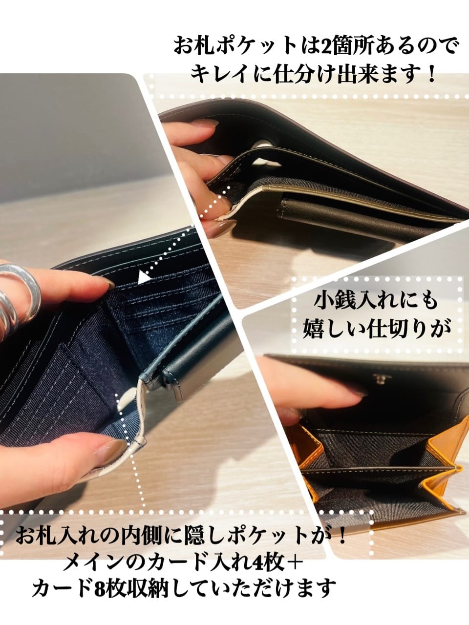 toraさんの「TAKEO KIKUCHI｜アンティーク調レザー 2つ折り財布」を使ったコーディネート