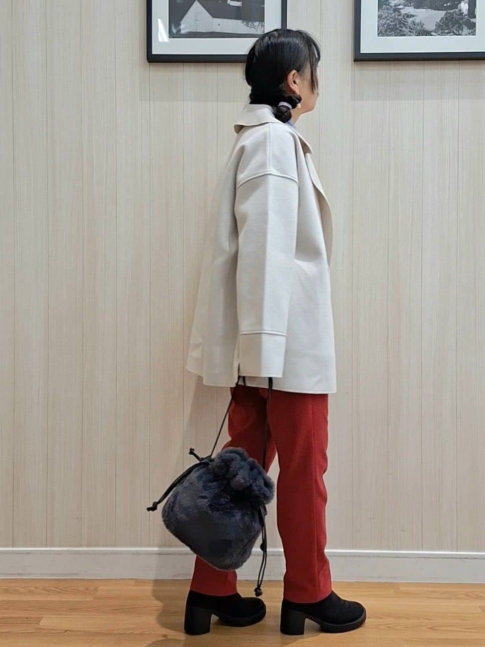 Saoさんの「SHOO･LA･RUE｜裾フリルレイヤードトップス」を使ったコーディネート