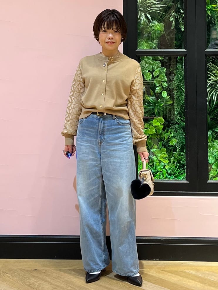 ogataさんの「DRESSTERIOR｜キルテッドショルダーバッグ」を使ったコーディネート