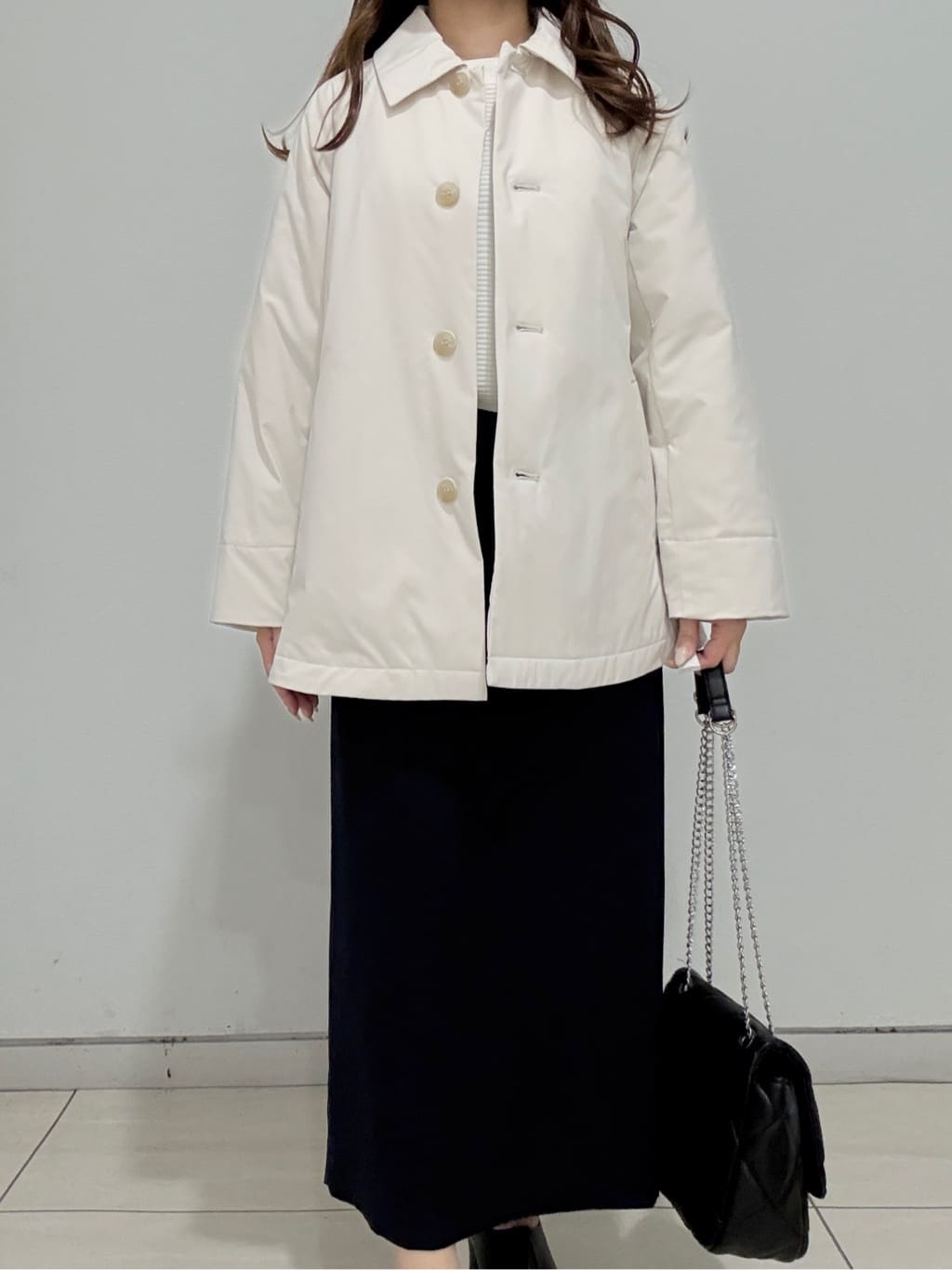 kahoさんの「INDIVI｜スリットブーティ」を使ったコーディネート