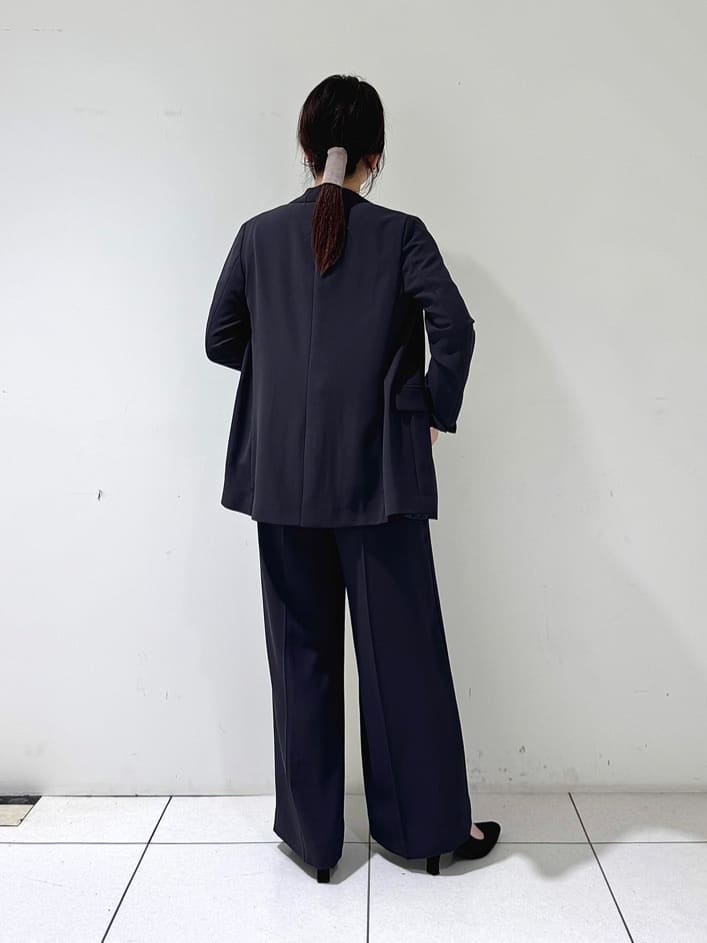 そんさんの「INDIVI｜【軽く羽織れる！】ダブルジャケット」を使ったコーディネート