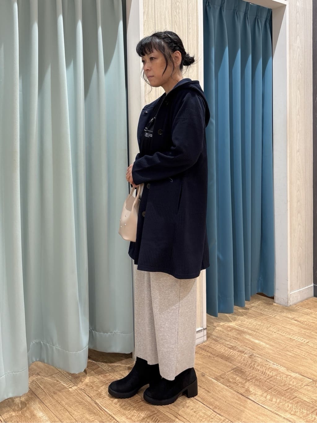 わかさんの「SHOO･LA･RUE｜【ひんやり/S-LL】大人の五分袖プリントTシャツ」を使ったコーディネート