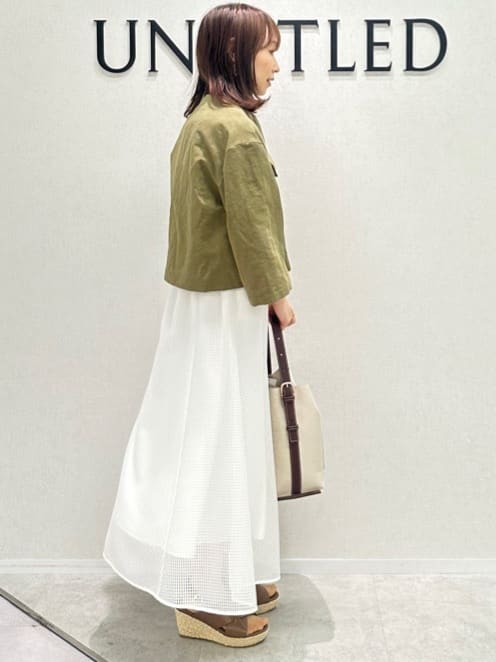 Miwaさんの「UNTITLED｜【スクエアインナー】コットンタンクトップ」を使ったコーディネート