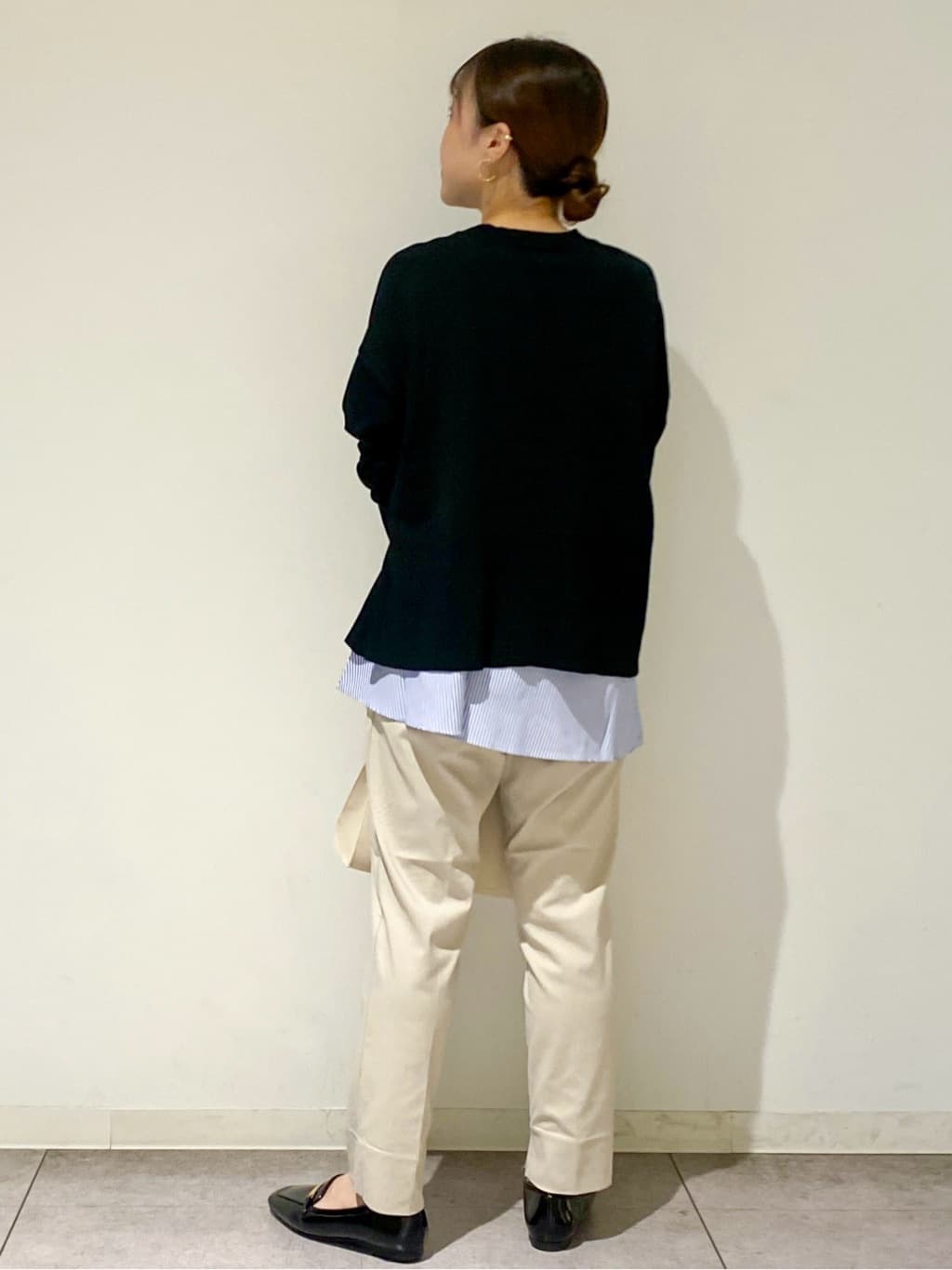 すずママさんの「OPAQUE.CLIP｜《ツインセット》リラクシーサイドスリットニット&times;ドッキングタンク【洗濯機洗い可】」を使ったコーディネート
