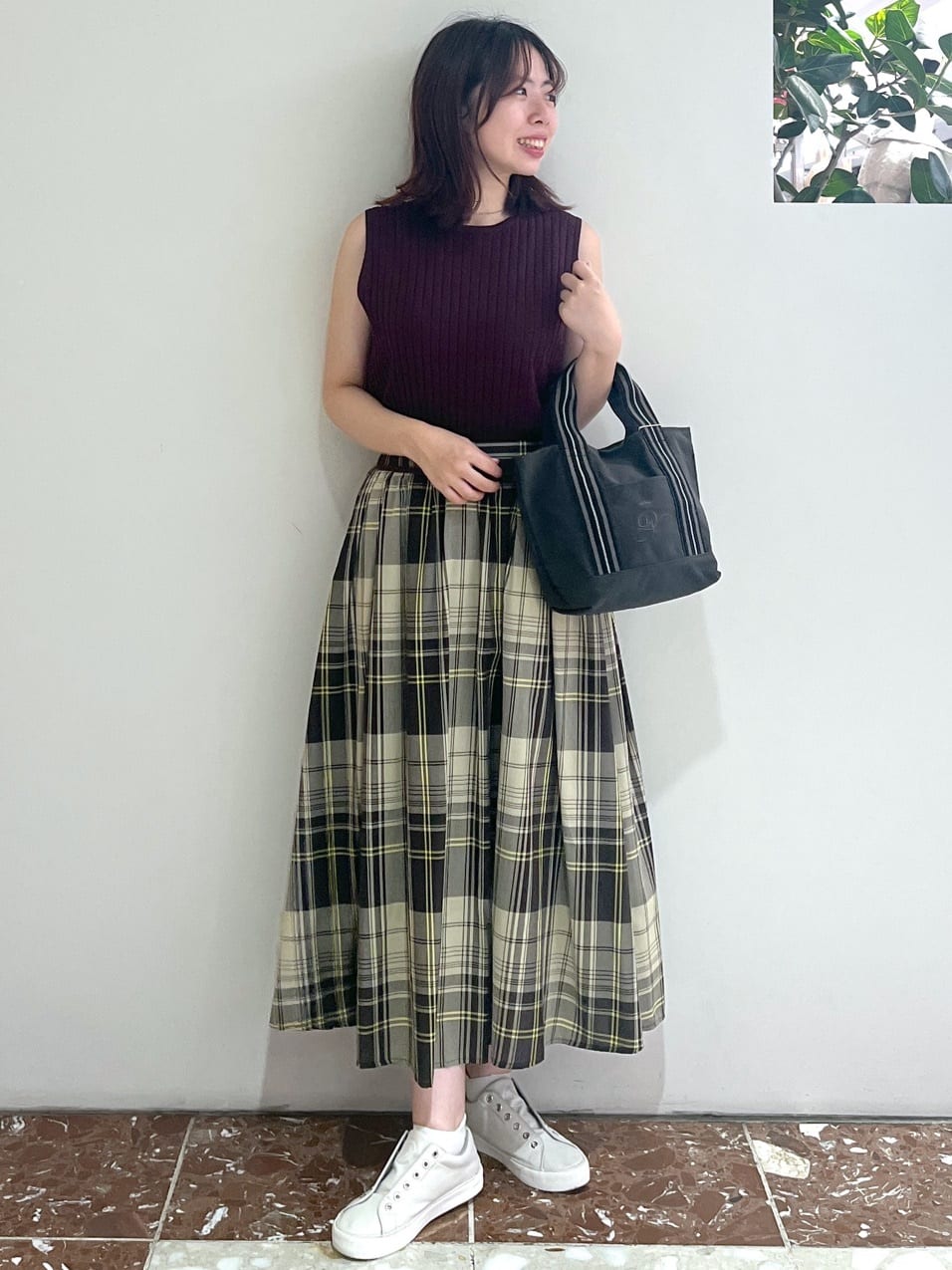 Makinoさんの「Dessin｜【UVカット/洗える】2WAY五分袖カーディガン」を使ったコーディネート