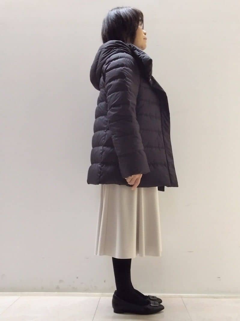 tokuさんの「Reflect｜【SS-4Lサイズ】フーデッドミドルダウンコート」を使ったコーディネート
